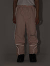 Men's Air Pose Neon Light Reflective Stripe Snow Pants