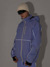 Women's Air Pose Neon Reflective Stripe Snow Jacket