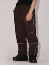 Men's Air Pose Neon Light Reflective Stripe Snow Pants