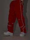 Men's Air Pose Neon Light Reflective Stripe Snow Pants