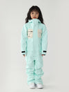 Kid's Air Pose Winter Warrior Block One Piece Snowsuit