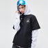 Women's Northfeel Moonlight Reflective Black/White Waterproof Snow Hoodie