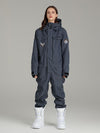 Women's Searipe Denim Work One Piece Snowsuit