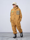 Men's Nandn Waterproof Breathable One Piece Snowboard Suits