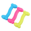 Leltcc Rubber Bone Polka Dot Dog Toy