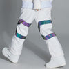 Men's Unisex Arctic Queen Glimmer Neon Light Cross X Snow Pants