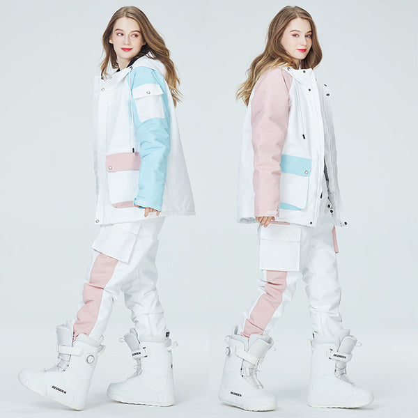 Women's Arctic Queen Divided Sky Colorblock Snow Suits