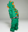 Kids Northfeel Unisex Cute Dragon Insulated One Piece Snowsuit