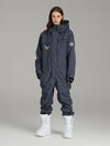 Women's Searipe Denim Work One Piece Snowsuit