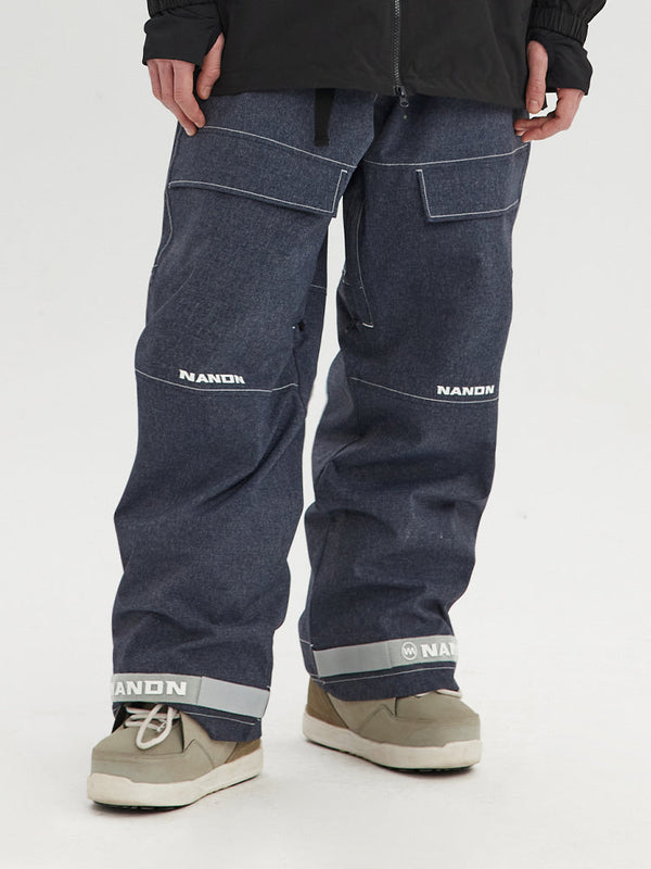 Men's Nandn Just Cool Snowboard Jeans Snow Pants