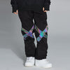 Men's Unisex Arctic Queen Glimmer Neon Light Cross X Snow Pants