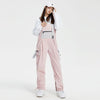 Women's High Experience French Chic Unisex Snowboard Ski Bib Pants