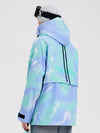 Women's Nobaday Pure Free Tie Dye Fluorspar Anorak Snowboard Jacket