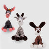 Leltcc Donkey Deer And Dog Geometric Dog Toy