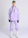 Women's Cosone Oblique Zipper Number 1 Solid Snow Suits