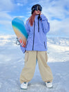 Women's Searipe Sky Gradient Coach Snow Mountain Snowboard Jacket