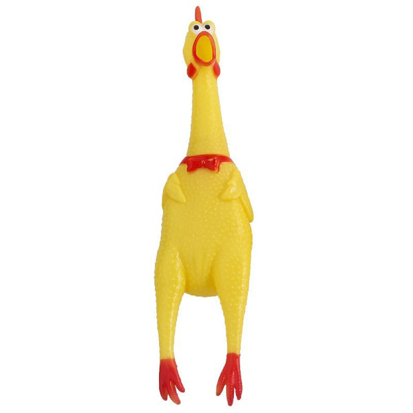 Leltcc Screaming Desperate Chicken Dog Toy