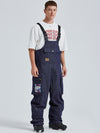 Men's Dook Snow Denim Snow Bibs Pants