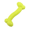 Leltcc Rubber Bone Polka Dot Dog Toy