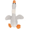 Leltcc Pet Hessian Geese Striped Dog Toy