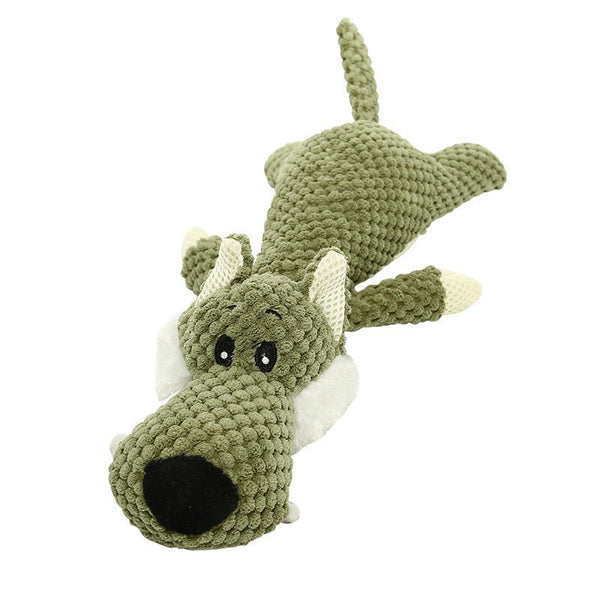 Leltcc Mini Cartoon Animal Shaped Polka Dot Dog Toy