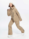 Women's High Experience Casual Suit Unisex 15K Waterproof Skiing Two Piece Set