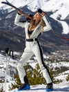 Women's Gsou Snow Classic Faux-Fur Trim Dawn Ski Suit