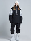 Women's Snow Addict Winter Two Pieces Mountain Snowsuits