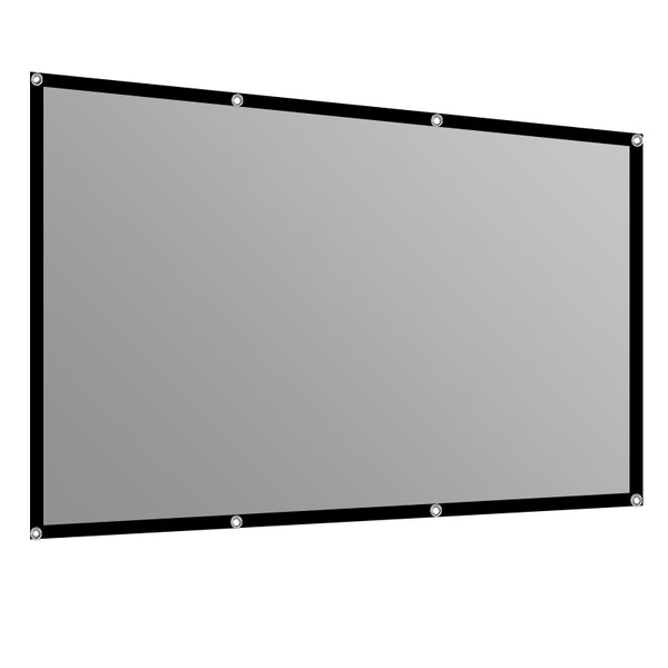 Leltcc 100-133 Inches Metal Anti Light Curtain Projector Screen