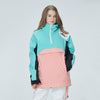 Women's Arctic Queen Mountain Star Color Block Anorak Snow Jacket