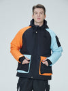 Men's Arctic Queen Divided Sky Colorblock Snow Jacket