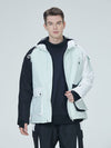 Men's Arctic Queen Divided Sky Colorblock Snow Jacket