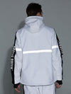 Men's Arctic Queen Winter Guide Stripe Reflective Snow Jacket