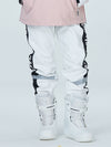 Men's Arctic Queen Reflective Tape Waterproof Snowboard Pants