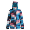 Women's SMN Mountain Aventure Fashion Print Waterproof Snowboard Jacket