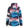 Women's SMN Mountain Aventure Fashion Print Waterproof Snowboard Jacket