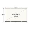 Leltcc 120 Inches High Contrast Matte Projector Screen