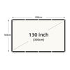 Leltcc 100-130 Inches High Contrast Matte Projector Screen