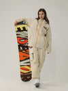 Women's Air Pose Mountain Breaker Stripe Cargo Snow Suits