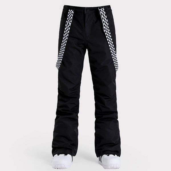 Women's SMN Winter Highland Mountain Snow Pants With Adjustable Suspenders