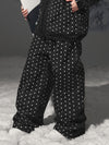 Women's Mountain Fancy Polka Dot Stars Freestyle Snow Pants