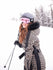 Women's Gsou Snow Classic Faux-Fur Trim Dawn Ski Suit