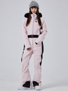 Women's Alpine Elegance Faux-Fur All-Inclusive Ski Overalls