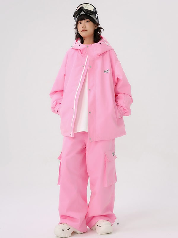 Women's East Skiing Pink Dream Winter Fantasy Snowsuits