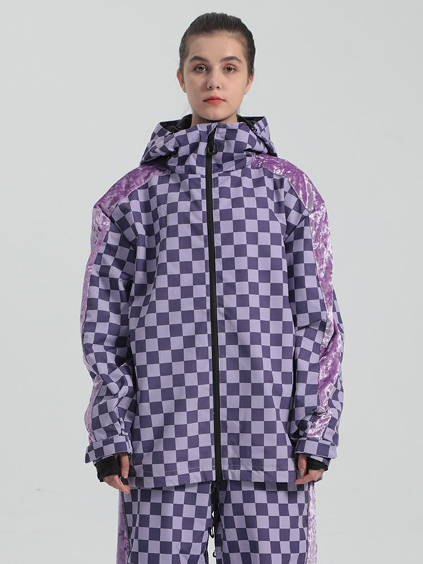 Women's Gsou Snow Checkered Snow Jacket