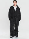 Women's Nandn Mountain Cargo Baggy Snowsuit One Piece Snow Jumpsuit