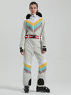 Women's Gsou Snow Padded V Stripe Ski Suit