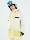 Men's Vector Winter Invitation Reflective Colorblock Snow Jacket