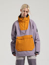 Women's Gsou Snow Mountain Messenger Anorak Snow Jacket