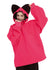 Women's Doorek Fluffy Cute Waterproof Fleece Snow Hoodie - Cat Ears Decoration